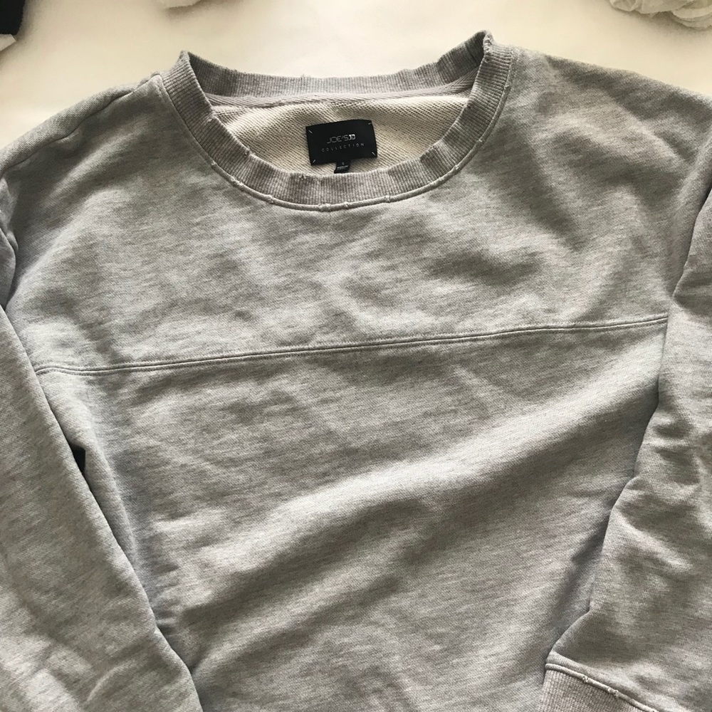 Joe’s jeans sweatshirt with zipper detail